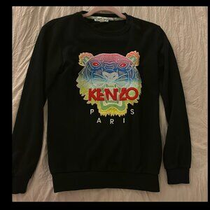 Kenzo Paris Tiger Sweatshirt, Black, Size M